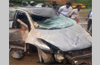 Bantwal: Driver seriously injured as car overturns